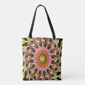Schwirbelnde Blüten...... Tasche (Rückseite)