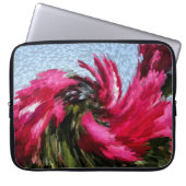 Schwirbelte Rose...... Laptopschutzhülle (Vorderseite)
