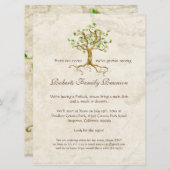 Schwirl Baumwurzeln Wiedersehen laden Einladung (Vorne/Hinten)