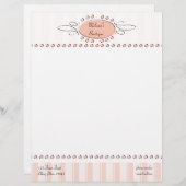 Schwirle Dekoration Briefkopf (Vorne/Hinten)