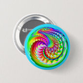 Schwirren von Regenbogen (Sie können Wörter hinzuf Button (Vorne & Hinten)
