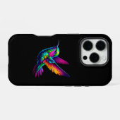 Schwirrender Glanz iPhone Hülle (Rückseite (Horizontal))