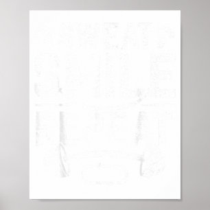 Schwitz Smile Wiederholung Fitness Motivation Poster