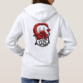 Schwitze deine Sünde Devil Lust Vivid Hoodie (Rückseite)