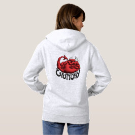 Schwitze deine Sünde Teufel Völlerei Lebendig Hoodie