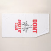 Schwitzen Sie es Fitnessstudio Handtuch individuel Badehandtuch (Badehandtuch)