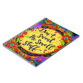 Schwitzen Sie nicht die kleine Stuff Floral Inspir Notizblock (Linke Seite)