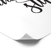 Schwitzen Sie nicht die kleinen Kunstdrucke Poster (Ecke)
