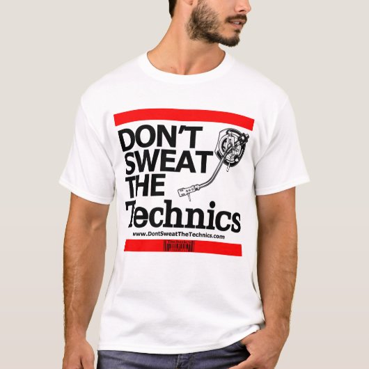 Schwitzen Sie nicht die Technik T-Shirt (Vorderseite)