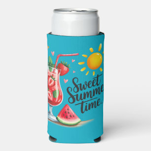 Schwitzender Sommer Selters Dosenkühler