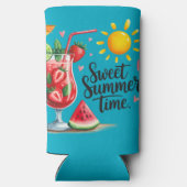Schwitzender Sommer Selters Dosenkühler (Rückseite)