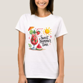 Schwitzender Sommer T-Shirt