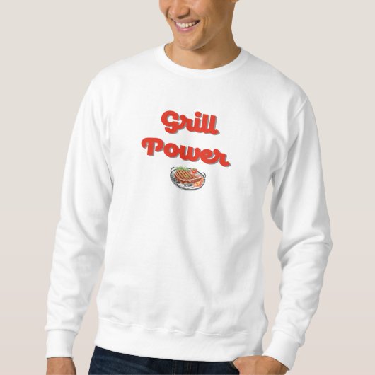 Schwitzgrill Power Sweatshirt (Vorderseite)