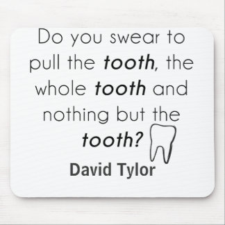 Schwörst du? mousepad