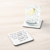 Schwörst du? untersetzer (Rechte Seite)