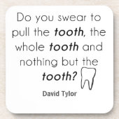 Schwörst du? untersetzer (Vorderseite)