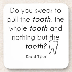 Schwörst du? untersetzer