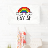 SCHWUL AF BANNER (Insitu)
