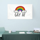 SCHWUL AF BANNER (Messeveranstaltung)