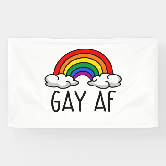 SCHWUL AF BANNER (Horizontal)
