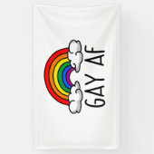 SCHWUL AF BANNER (Vertikal)