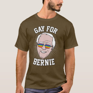 Schwul für Bernie - Stolz T-Shirt