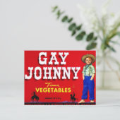 schwul postkarte (Stehend Vorderseite)