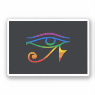 Schwule Goth Pride Flagge Aufkleber