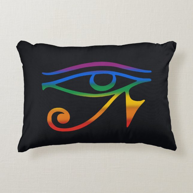 Schwule Goth Pride Flagge Dekokissen (Vorderseite)