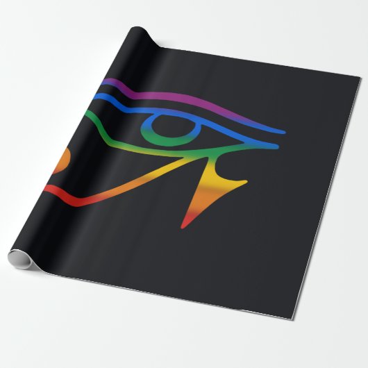 Schwule Goth Pride Flagge Geschenkpapier (Ungerollt)