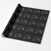 Schwule Goth Pride Flagge Geschenkpapier (Ungerollt)