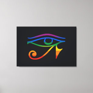 Schwule Goth Pride Flagge Leinwanddruck