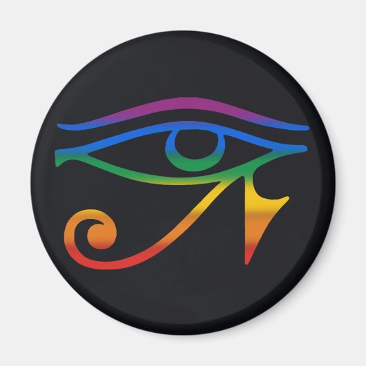 Schwule Goth Pride Flagge Magnet (Vorne)