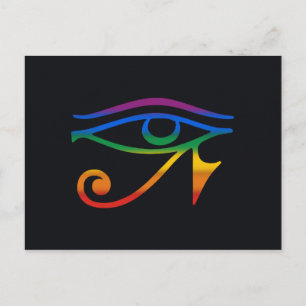 Schwule Goth Pride Flagge Postkarte
