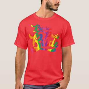 Schwule Junggesellenparty Super Gay Regenbogen Sto T-Shirt