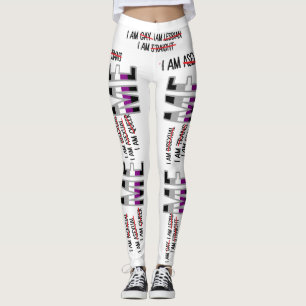 Schwule, Lesben, Bi, Trans, Que, asexuell BIN ICH  Leggings