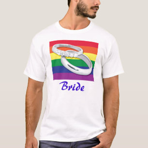 Schwule Lesbische Hochzeit T-Shirt