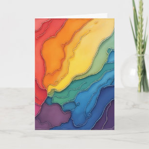 Schwule LGBTQ letzte Nacht war magisch Karte
