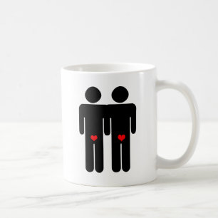 Schwule Liebhaber Kaffeetasse