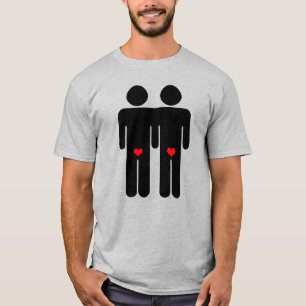 Schwule Liebhaber T-Shirt