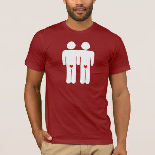 Schwule Liebhaber T-Shirt
