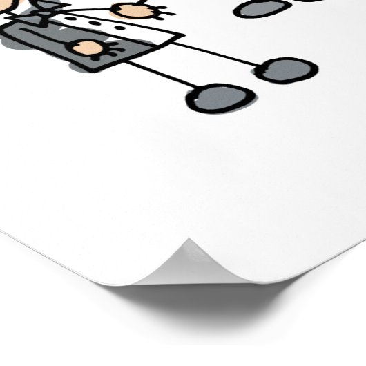 Schwule Männer mit Prediger Poster (Ecke)