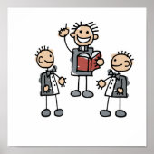 Schwule Männer mit Prediger Poster (Vorne)