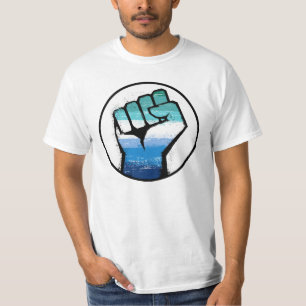 Schwule Männer Stolz-Faust-T-Shirt T-Shirt