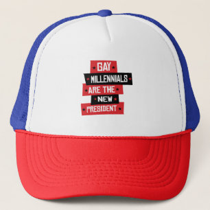 Schwule Millennials sind der neue Präsident Truckerkappe