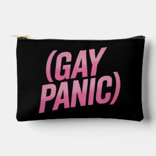 Schwule Panik LGBTQ Protest Stolz Zubehörtasche