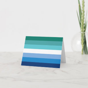 Schwule Regenbogenflagge Karte
