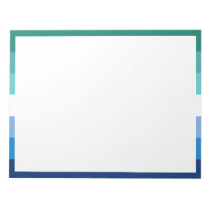 Schwule Regenbogenflagge Notizblock