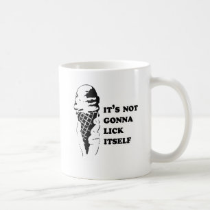 Schwulen-Humor leckt sich selbst umkehren Kaffeetasse