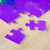 Schwulen-Stolz-Bokeh-Flagge Puzzle (Seite)